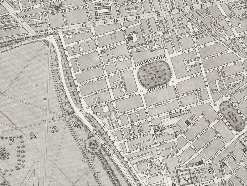 Обои для стен  Hamilton Weston Paradise Archive Victorian-London-Part-1862-black-and-white 