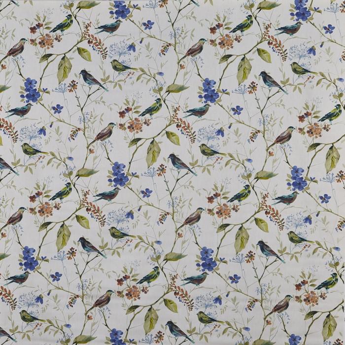 Ткань Prestigious Textiles Seasons 5023 birdsong_5023-710 birdsong sapphire 