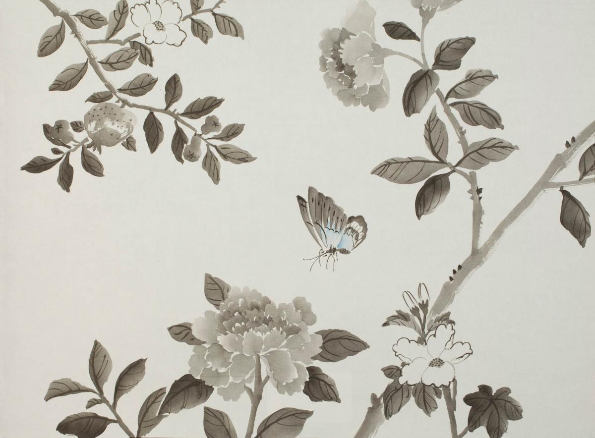 Обои для стен Fromental Chinoiserie C001_unconscious_quink_on_white 