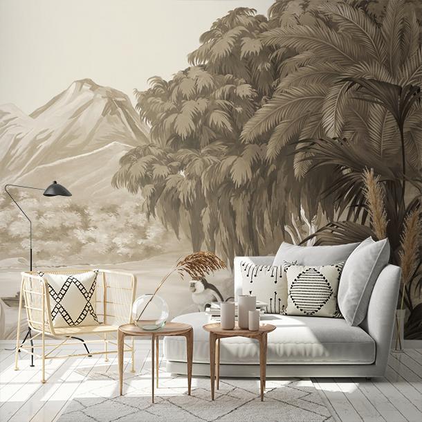 Обои для стен  Faboie Silk Painting II F-SN21002  1