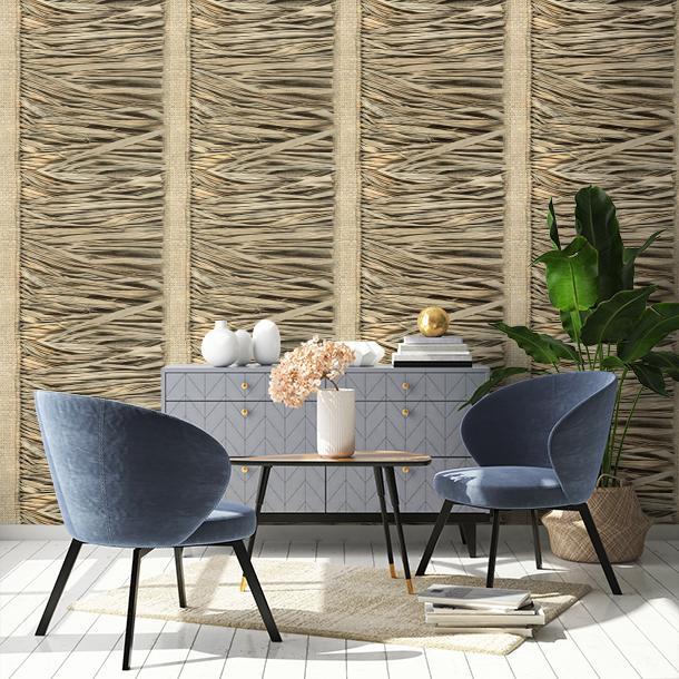 Метражные обои для стен  Raffia Wallcovering 3 WRA_09_88  2