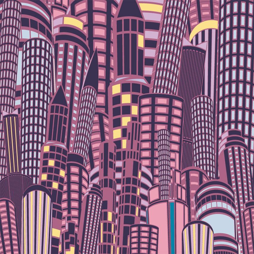 Обои для стен  Ango Linea Metropolitan 201-A05-METROPOLITAN 