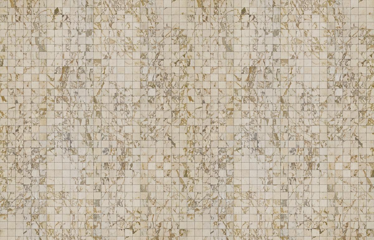 Обои для стен  Nlxl Piet Hein Eek Materials PHM-64 Marble Beige Tiles 8,1 x 7,7 cm SIM LR 