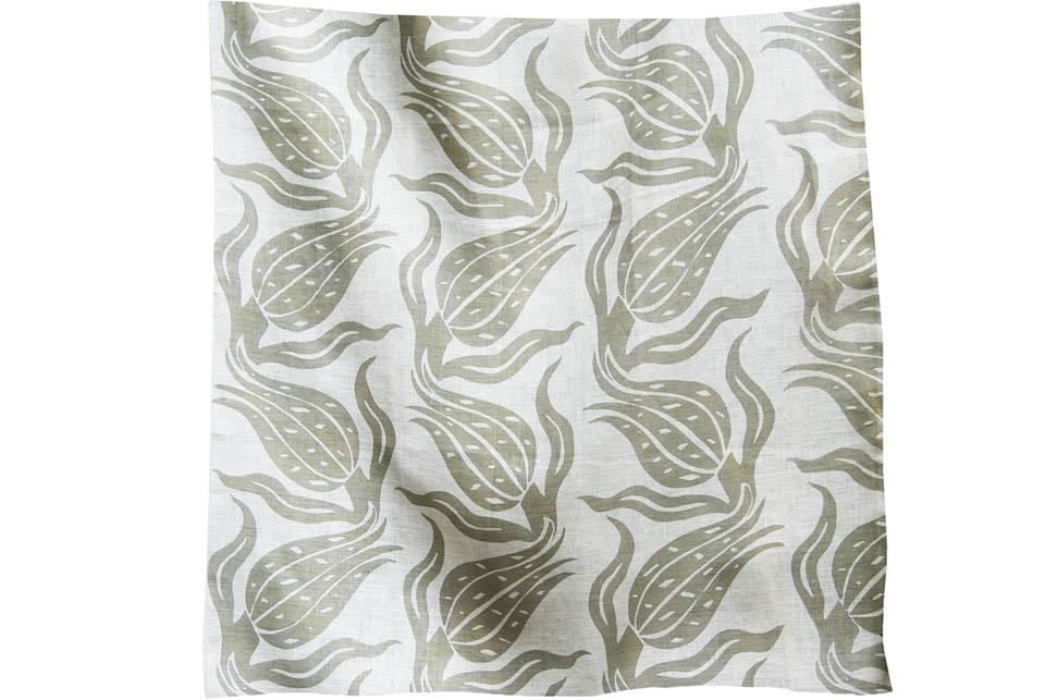 Ткань Arjumand The Imperial TULIP SWAY NEUTRAL LINEN VOILE 