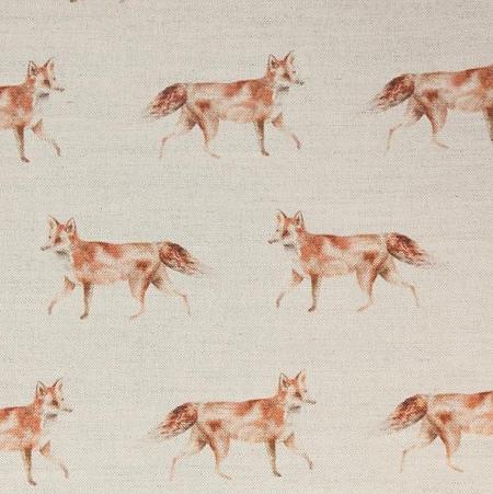 Ткань Voyage Decoration Country book two Fox Linen 