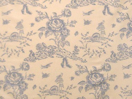 Ткань Titley and Marr Toile Collection Rosedene-02-Cornflower 