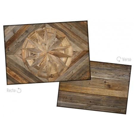  Placemats antique-wooden-rose-straight-planks-placemats 
