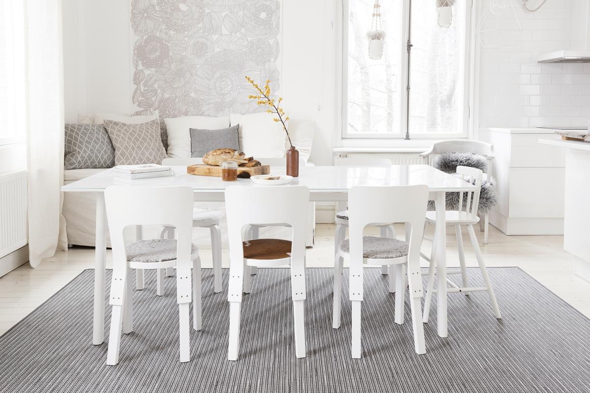 Ковер    Honka 7981 black-white 2 pien 