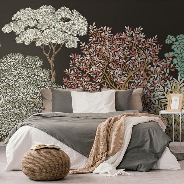 Обои для стен  Faboie Silk Painting I F-SN4006  6