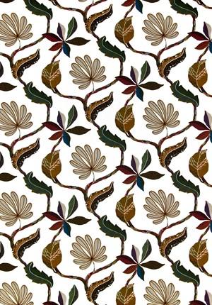 Ткань Kinnamark Flameretardant - Pattern TAHITI-FS-FR-100811-05-Fabric_4 