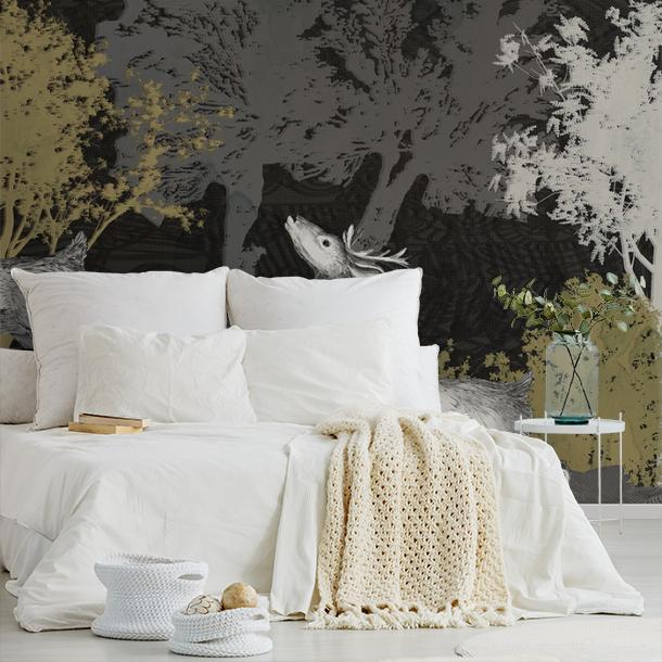 Обои для стен  Faboie Silk Painting I F-SN2004  7