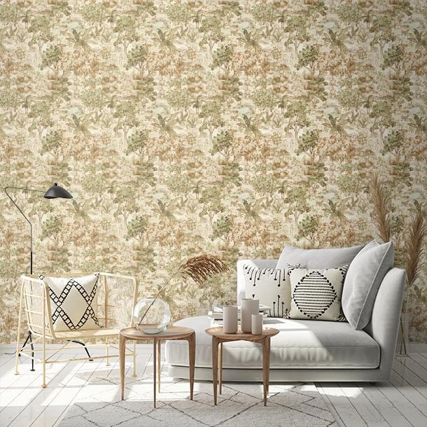 Обои для стен  Sanderson Highgrove Wallcoverings 217490  1