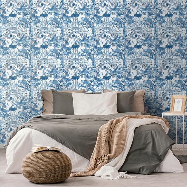 Обои для стен  Clarke&Clarke Mythica Wallcoverings W0216-02  6