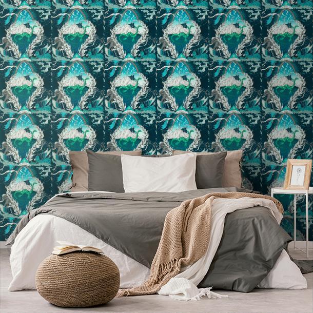 Обои для стен  Clarke&Clarke Mythica Wallcoverings W0214-01  6