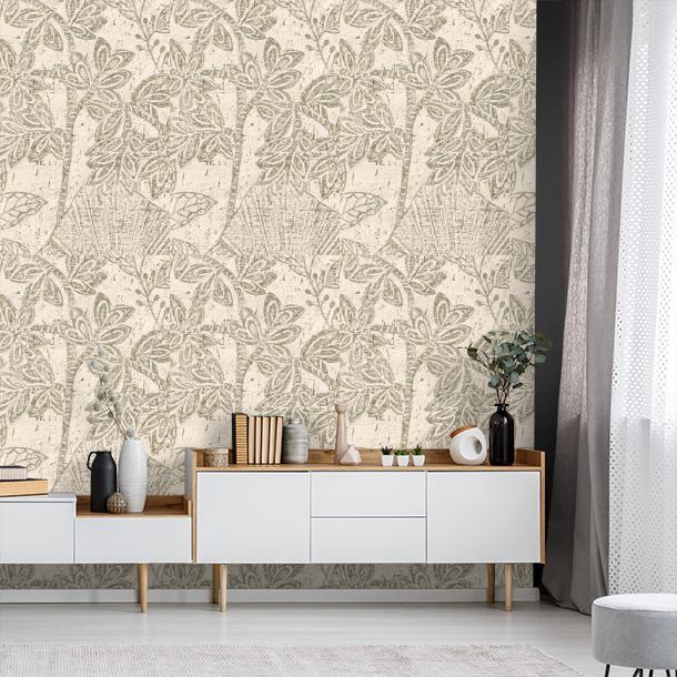 Метражные обои для стен  Arte Essentials Kaolin 30351  5