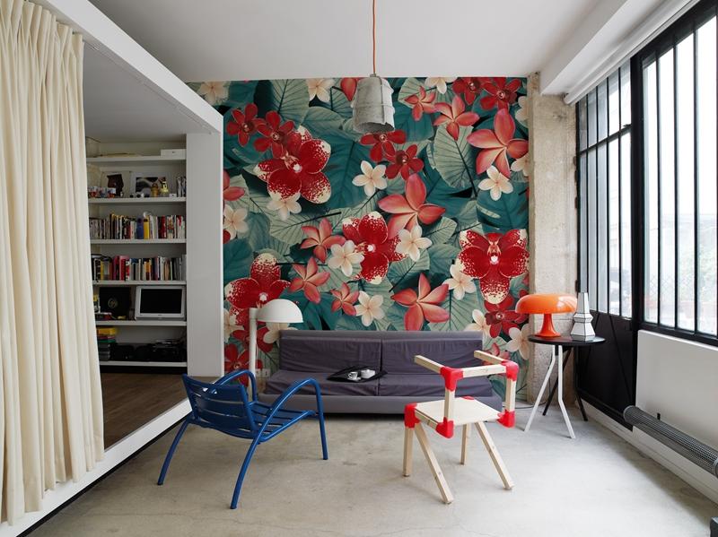 Обои для стен Wall&Deco 2015 Contemporary Wallpaper Tropics 