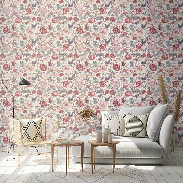 Обои для стен  Sanderson Highgrove Wallcoverings 217488  1