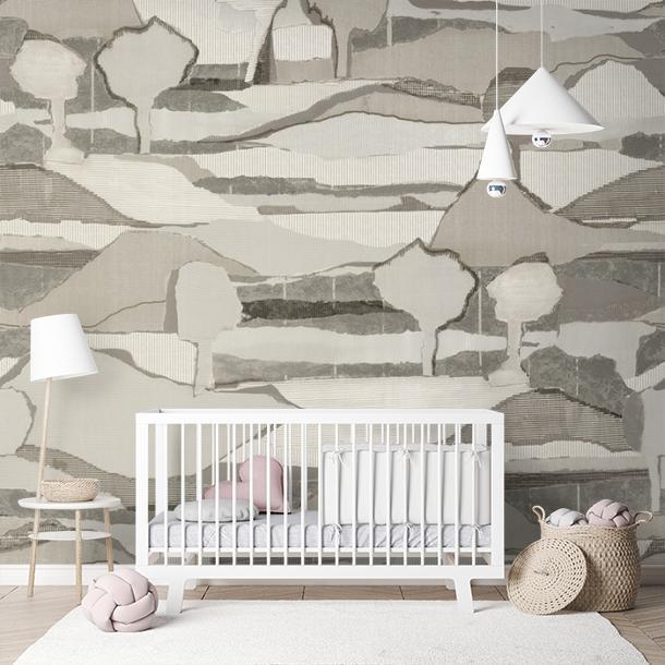 Обои для стен  Faboie Silk Painting I F-SN5001  8