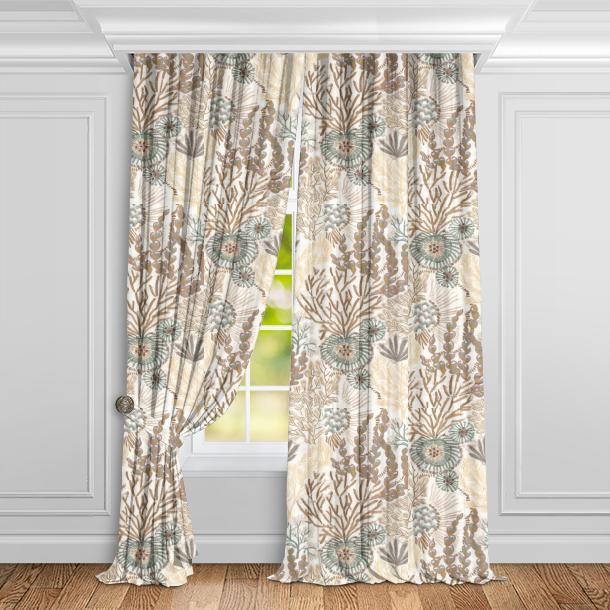 Ткань Casamance Moana 45260127  купить в Москве по выгодной цене|Интернет-магазин дизайнерских решений Decorwall 2