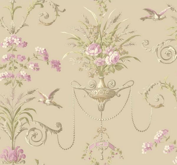 Обои для стен  York Wallcoverings Normandy Manor NM2902 