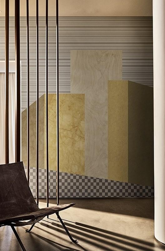 Обои для стен Wall&Deco 2019 Contemporary Wallpaper URBAN-CANVAS 2019 