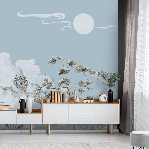 Обои для стен  Faboie Silk Painting I F-SN3003  5