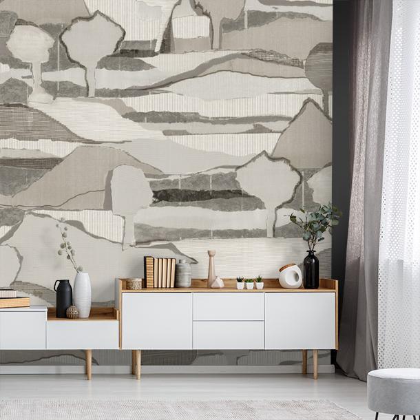 Обои для стен  Faboie Silk Painting I F-SN5001  5