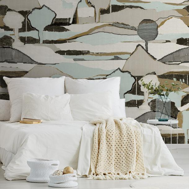 Обои для стен  Faboie Silk Painting I F-SN5003  7