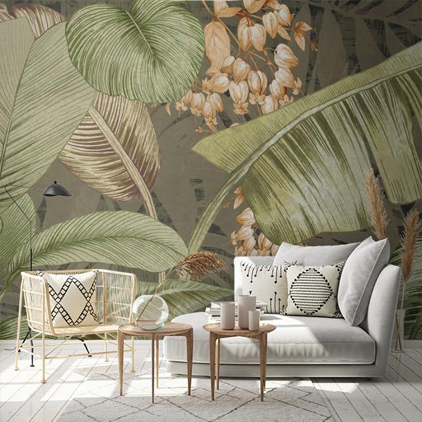 Обои для стен  Faboie Silk Painting I F-SN1003  1