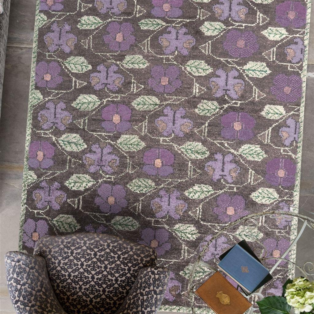 Ковер The Royal Collection  TAPESTRY FLOWER AMETHYST RUG 