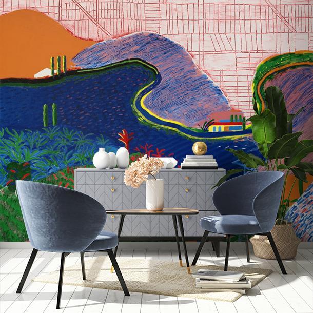 Обои для стен  Faboie Silk Painting II F-SN22006  2