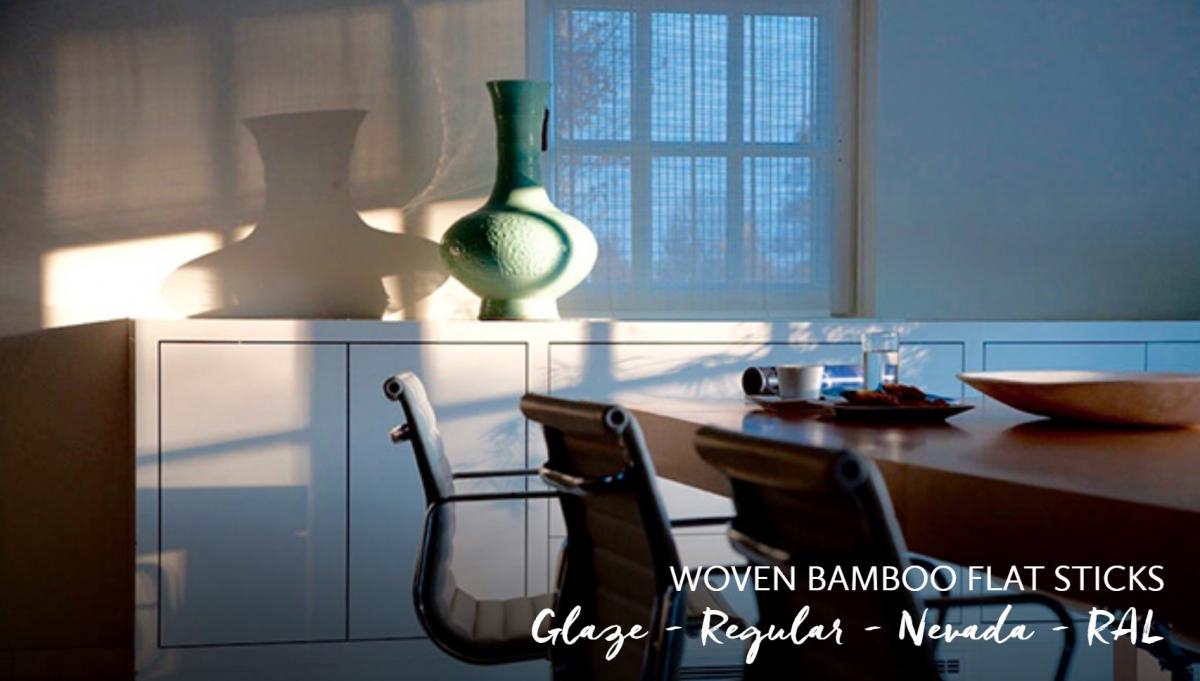  Рулонные шторы   RU Woven Bamboo FS 