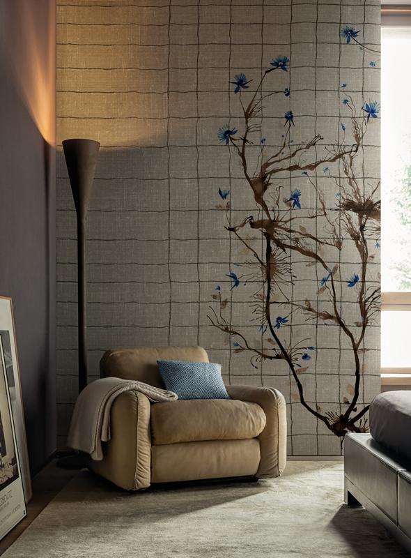 Обои для стен Wall&Deco 2015 Contemporary Wallpaper Lino 