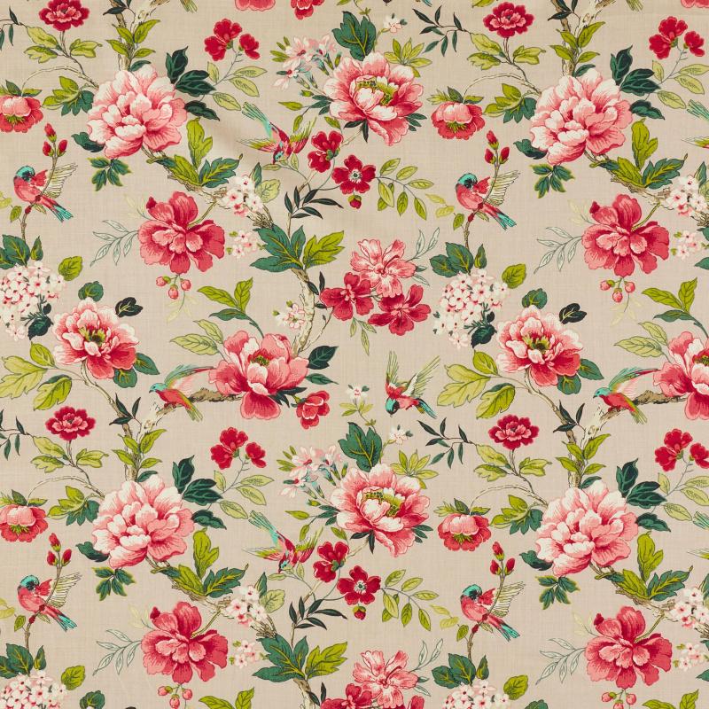 Ткань The Design Archives Archive 1 Cotton & Linen Grosvenor-1003-Chintz-1-1 