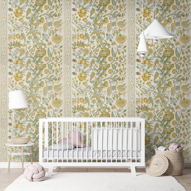 Метражные обои для стен  Zoffany Indienne Wallcoverings 313111  8