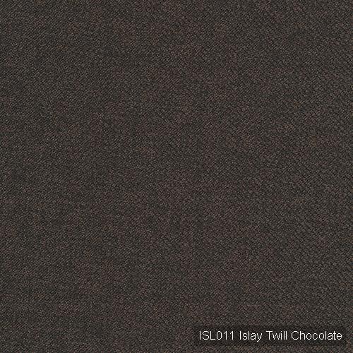 Ткань The Isle Mill Hebrides ISL011 Islay Twill Chocolate 