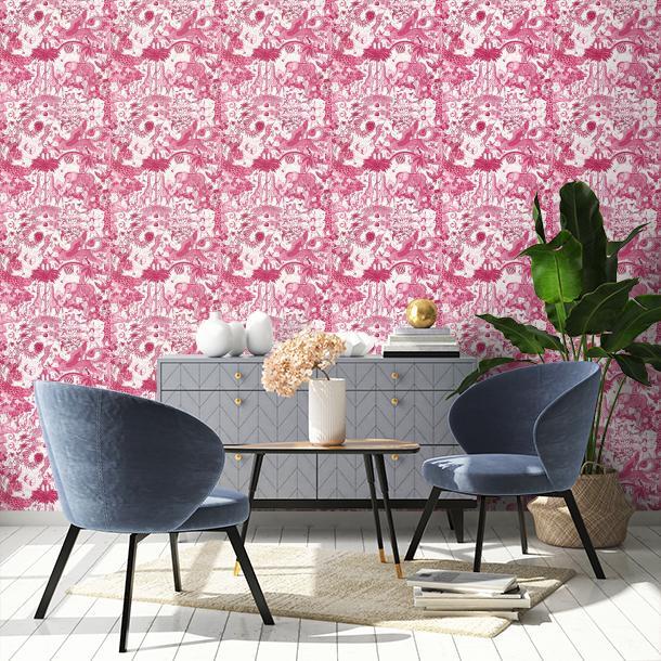 Обои для стен  Clarke&Clarke Mythica Wallcoverings W0216-01  2