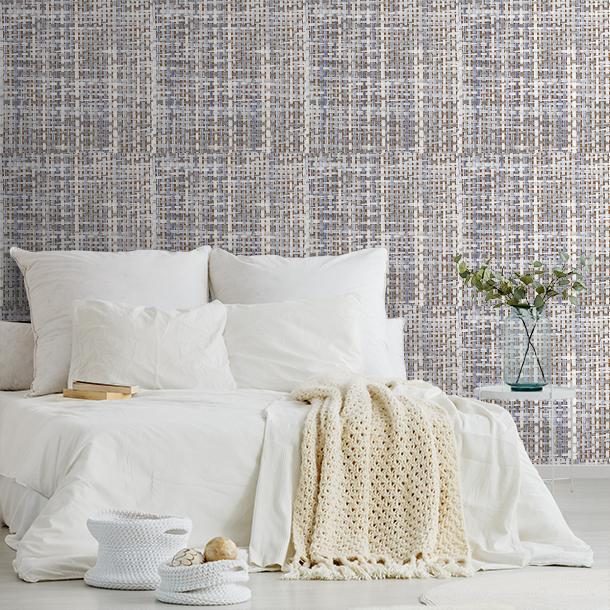 Метражные обои для стен  Metallic Paper Weaves PJ8989  7