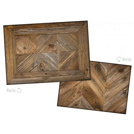  Placemats antique-wooden-checkerboard-rafters-placemats (7) 