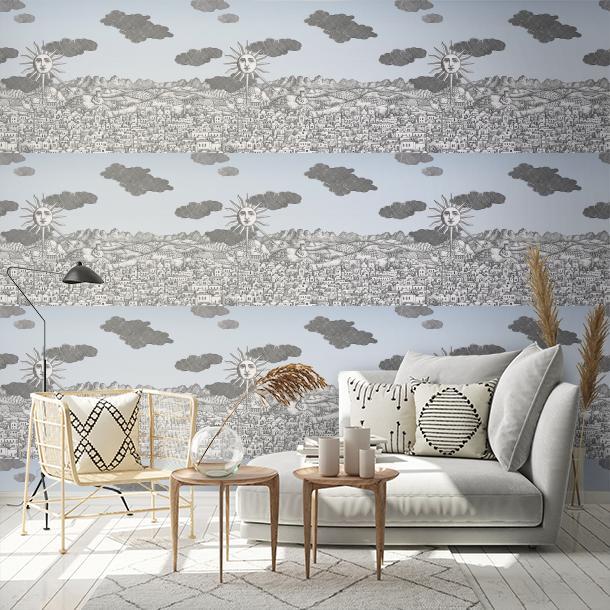 Обои для стен  Cole & Son Fornasetti Senza Tempo II 123-3014  1