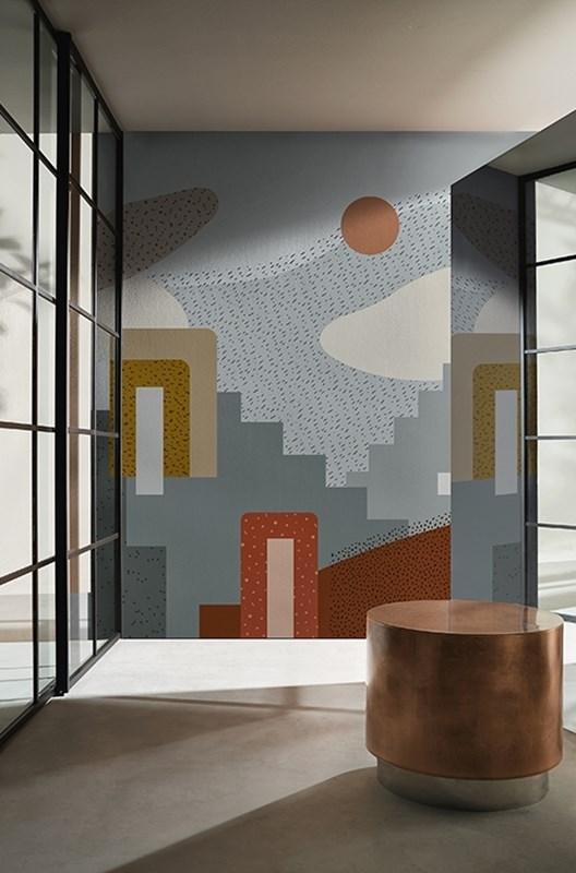 Обои для стен Wall&Deco 2019 Contemporary Wallpaper SOMEWHERE 2019 