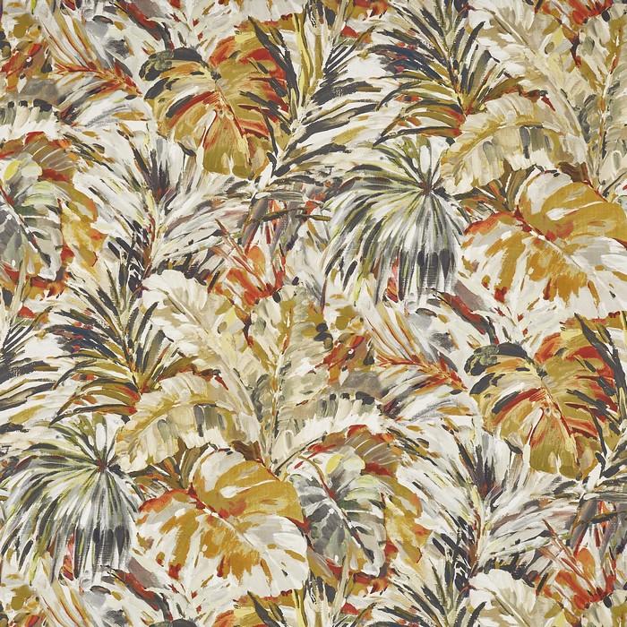 Ткань Prestigious Textiles South Pacific 8649 palmyra_8649-428 palmyra papaya 