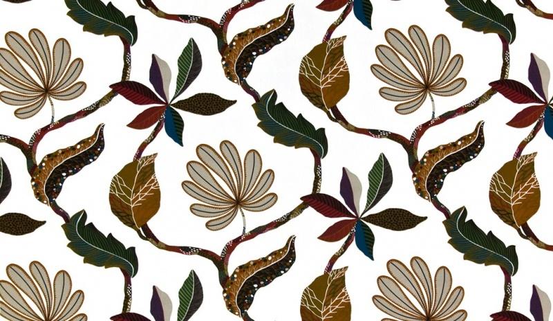 Ткань Kinnamark Upholstery Fabrics TAHITI-MOeBEL-100788-02 