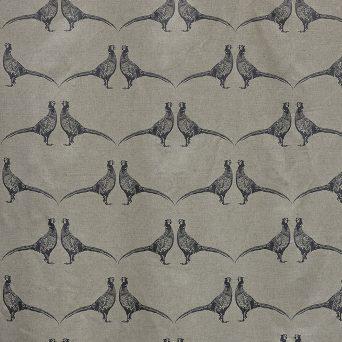 Ткань Barneby Gates Barneby Fabrics Pheasant_charcoal 