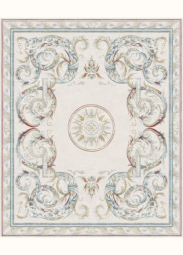 Ковер Tapis Rouge  aubusson-heraldy-bleu-de-france 