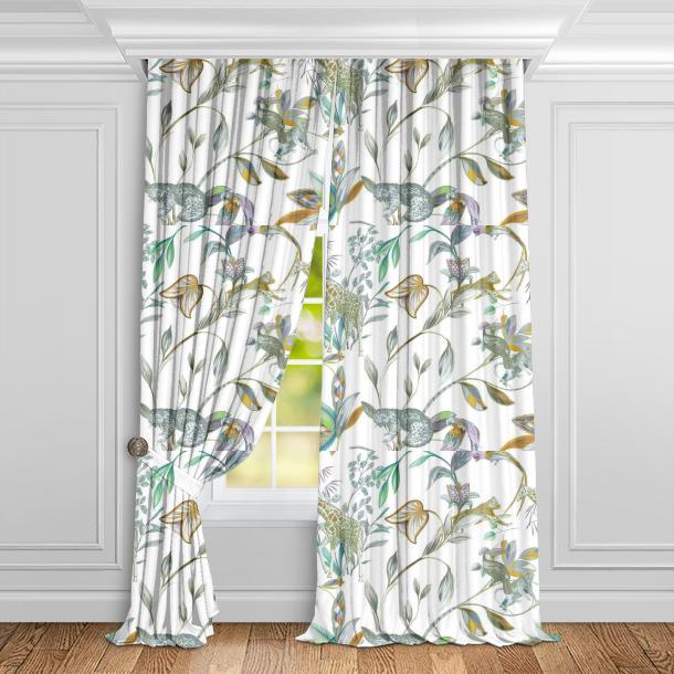 Ткань Alessandro Bini Driver GIUNGLA-JS01-400  купить в Москве по выгодной цене|Интернет-магазин дизайнерских решений Decorwall 2