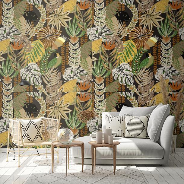 Обои для стен  Faboie Whispering In The Jungle F-WJ1003  1