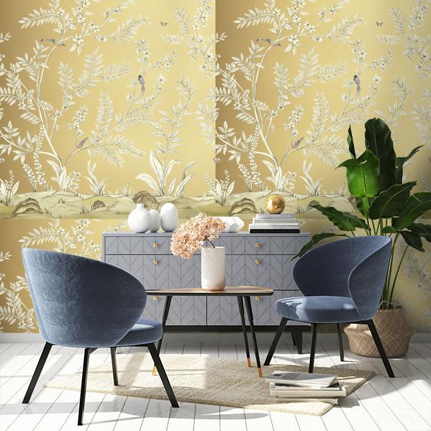 Обои для стен  Daisy Bennet Mural Collection DB33806M  2