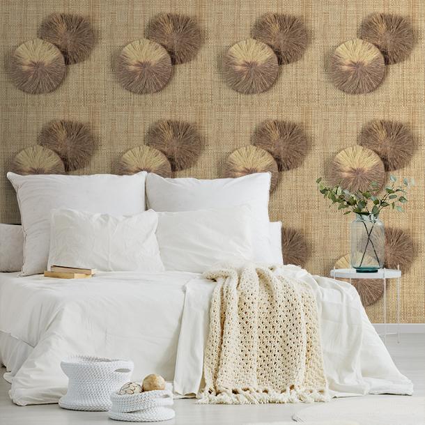 Метражные обои для стен  Raffia Wallcovering 3 WRA_08_21  7