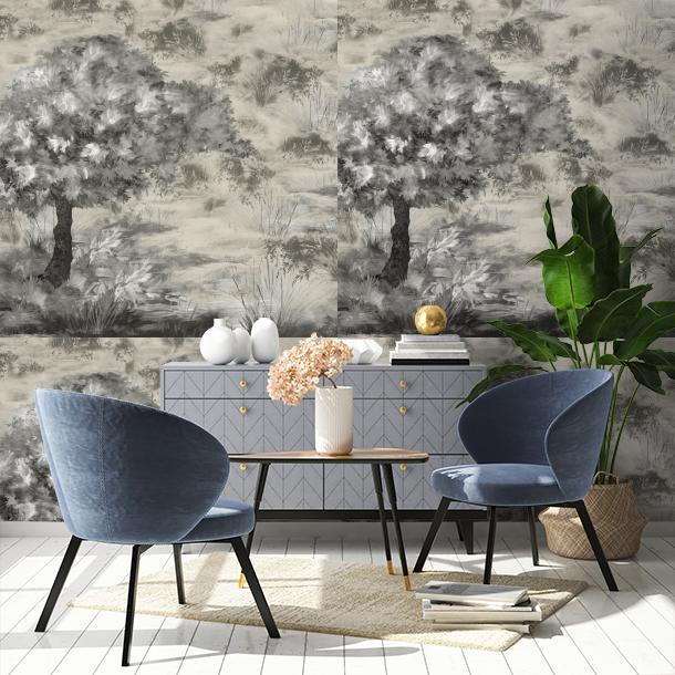 Обои для стен  Faboie Whispering In The Jungle F-WJ4002  2